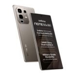 Infinix Note 50s 5G+ (Titanium Grey, 8GB RAM, 256GB Storage) | MediaTek D7300 Ultimate | 5500mAH Battery, Dual Speakers by JBL, 144Hz AMOLED Display