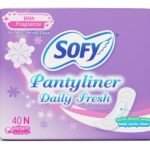 Sofy Daily Fresh | Women Pantyliners | 40 liners | Prevents Spotting | Feel Clean, Dry & Hygienic | Ultra Thin