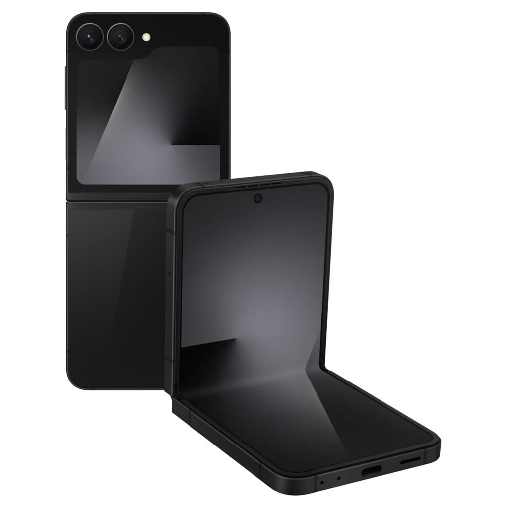 Samsung Galaxy Z Flip7 FE 5G Smartphone with Galaxy AI (Black, 8GB RAM, 128GB Storage), Ultra Sleek Compact Design, 50MP High-Resolution FlexCam, Long-Lasting 4000 mAh Battery, All-New One UI 8 Samsung Galaxy Z Flip7 FE 5G Smartphone with Galaxy AI (Black, 8GB RAM, 128GB Storage), Ultra Sleek Compact Design, 50MP High-Resolution FlexCam, Long-Lasting 4000 mAh Battery, All-New One UI 8