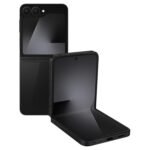 Samsung Galaxy Z Flip7 FE 5G Smartphone with Galaxy AI (Black, 8GB RAM, 128GB Storage), Ultra Sleek Compact Design, 50MP High-Resolution FlexCam, Long-Lasting 4000 mAh Battery, All-New One UI 8