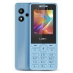 Lava A2 Smart (2025) Dual SIM Keypad Mobile with 2.4” Big Display | UPI Support, 1200mAh Battery | BT Feature | Camera | Auto Call Recording | and 9 Regional Languages – Blue