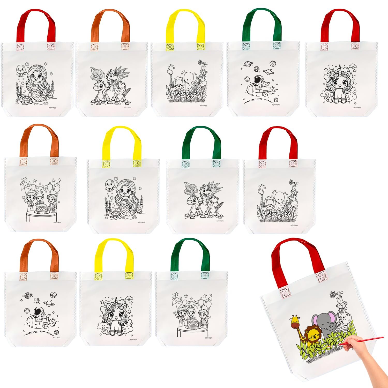 Party Propz Return Gift Bags for Kids Birthday – 12 Pcs, Return Gifts for 10 Year Kids | Diy Canvas Colouring Bags | Birthday Return Gift Bags | Colouring Bags Party Propz Return Gift Bags for Kids Birthday – 12 Pcs, Return Gifts for 10 Year Kids | Diy Canvas Colouring Bags | Birthday Return Gift Bags | Colouring Bags