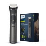 Philips India’s No.1 Men’s Trimmer | Pro Beardsense Technology | Patented Twin Trim Blades | Precision Trimming,13-In-1 Modern Man Kit – Face,Body & Private Parts | 3 Year Warranty I 120 Min Runtime I 5 Min Quick Charge MG7920/65,Gray