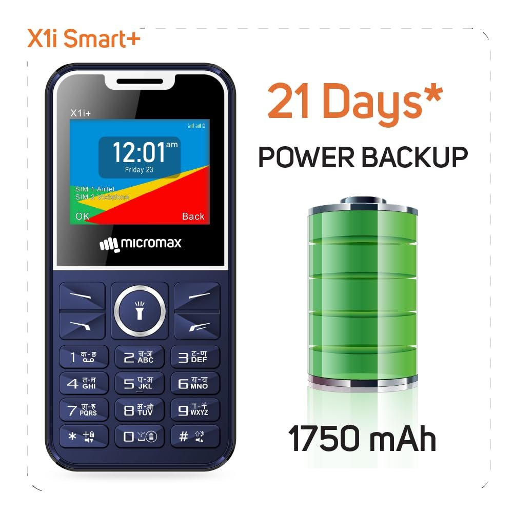 Micromax X1i Smart Plus – Blue