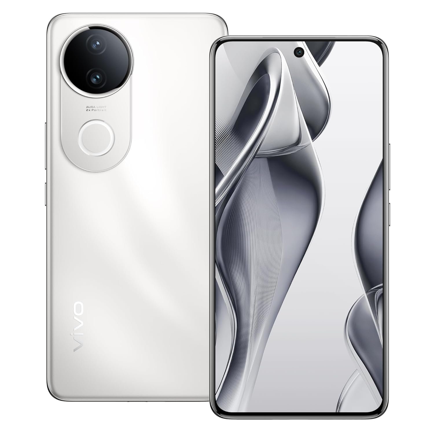 Vivo V50e 5G (Pearl White, 8GB RAM, 128GB Storage) with No Cost EMI/Additional Exchange Offers