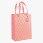 Gift N Greet Printed Paper Bags For Gifts (Pack Of – 5), Medium Size Carry Bag, Pink-Gold Jaali Theme