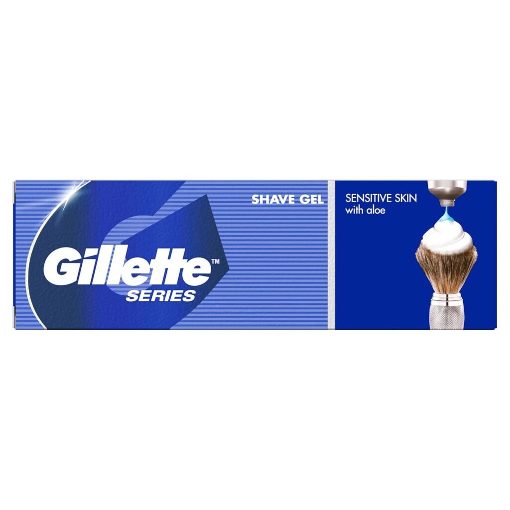 Gillette Sensitive Pre Shave Gel Tube – 60 g