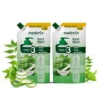 Medimix Ayurvedic Nature Care Hand Wash Refill With Neem,Tulsi&Aloe Vera 675 Ml (Combo Pack Of 2)|For Soft&Odour-Free Hands|99.9% Germ Protection|Shop Herbal|Natural|Soap-Free|100% Vegan