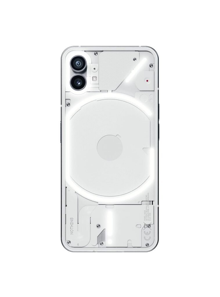 Nothing Phone 1 5G White 12GB RAM 256GB ROM | 6.55 inch 120Hz OLED Display | 50MP + 50MP Rear | 16MP Front Camera | Glyph Interface | Qualcomn Snapdragon 778G+ Processor