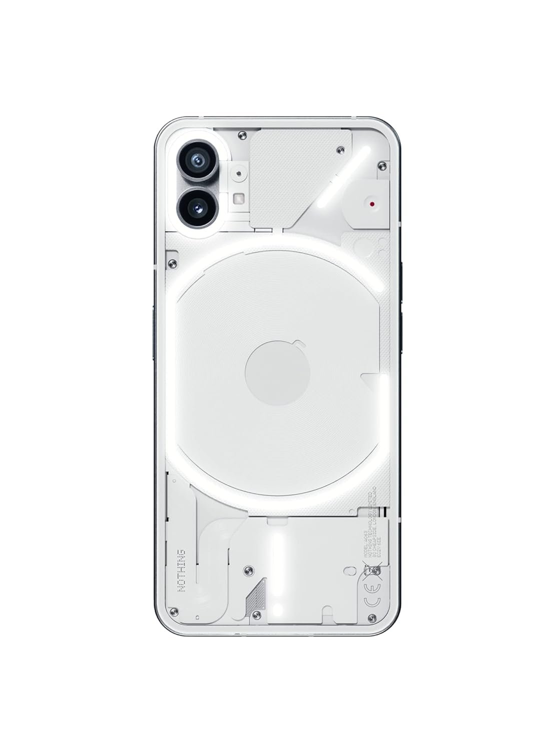 Nothing Phone 1 5G White 12GB RAM 256GB ROM | 6.55 inch 120Hz OLED Display | 50MP + 50MP Rear | 16MP Front Camera | Glyph Interface | Qualcomn Snapdragon 778G+ Processor