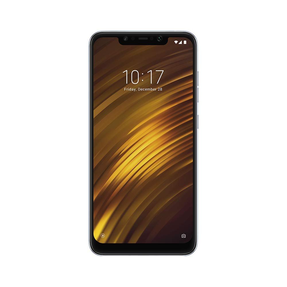 Poco F1 by Xiaomi (Steel Blue, 6GB RAM, SD 845, 128GB Storage)