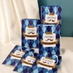 SATYAM KRAFT 6 Pcs Paper Bag Goodie Bags With Handle Gift Paper bag, Carry Bags, gift bag, gift for Birthday, Christmas Gift, Marriage, Xmas, Festivals, Season’s Greetings and Events (Pack of 6)