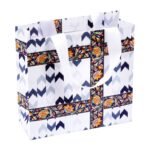 Sapco Gift Paper Bag “Indian Fusion ” For Gifting Purpose. Diwali (8X8X3-Inch(Small)), 10 count,Multicolor