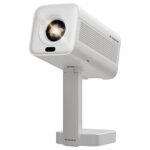 E GATE Atom 4X Automatic Projector 4k Ultra HD | Live TV | Android | Brightest 400 ISO | Native 1080p, Netflix, Prime | Precision Focus – Auto Keystone | USB-HDMI ARC+CEC | HDR+HLG | WiFi 6-BT | Egate