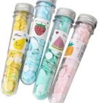 ANTIL’S Flower Design Paper Soap – Portable & Travel-Friendly Hand Wash (Pack of 4, Multicolor Colors) (4)