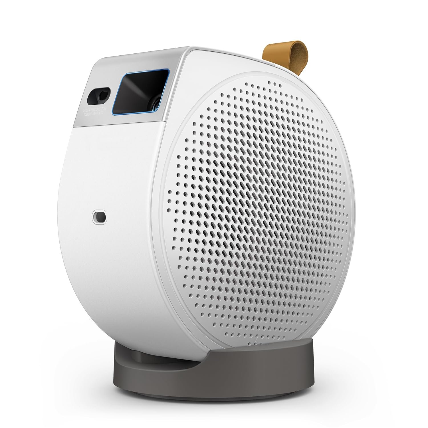 BenQ GV50 Laser Portable FHD Projector,Built-in Battery,Excellent Colors 92% REC709, 500ANSI Lumens bright,Upto 120inches Screensize,135° Projection,18W Speaker, builtin GoogleTV,WiFi,HDMI,USB-C,white