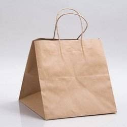 Homebakers Mart Paper Bag, Natural Brown, Size 11 x 11 x 9 inches, 1 Kg Cake, Food delivery, Shopping, Grocery Paper Bag (5)