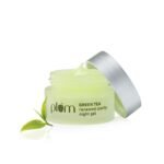 Plum Green Tea Renewed Clarity Night Gel Mini | Hydrates Skin & Fights Acne | Lightweight, Quick-Absorbing, Non-Sticky Gel Texture | Oily, Acne-Prone Skin | 100% Vegan(15ml)