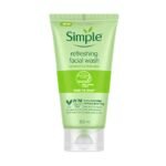 Simple Kind To Skin Refreshing Facial Wash 150 ml | 100% Soap-Free Facewash that doesn’t dry out your skin| For All Skin Types