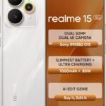 realme 15 5G (Flowing Silver, 12GB RAM, 256GB Storage)