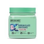 DR.RASHEL Korean Glass Skin Gel | With Ceramide and Rice water | Lightweight Hydrating Gel | Brightening & Pore Minimizing | Radiant Smooth Skin Care | 380ml