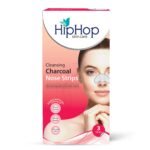 HipHop Skincare Cleansing Charcoal Nose Strips for Women – Blackhead Remover & Pore Cleanser (3 Strips)