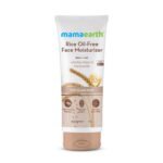 Mamaearth Rice Oil-Free Face Moisturizer for Oily Skin | With Rice Water & Niacinamide for Glass Skin | 24-Hour Hydration | Brightens Skin Tone | 80g