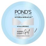 POND’S Super Light Gel Oil Free Face Moisturizer 50 g | With Hyaluronic Acid & Vitamin E for Fresh Glowing Skin & 24 hr Hydration – Daily Use