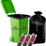 Shalimar Premium Garbage Bags | Jumbo XL 42 X 48 Inches | 30 Bags (10 Bags X 3 Rolls) | Dustbin Bag/Trash Bag | (Black)