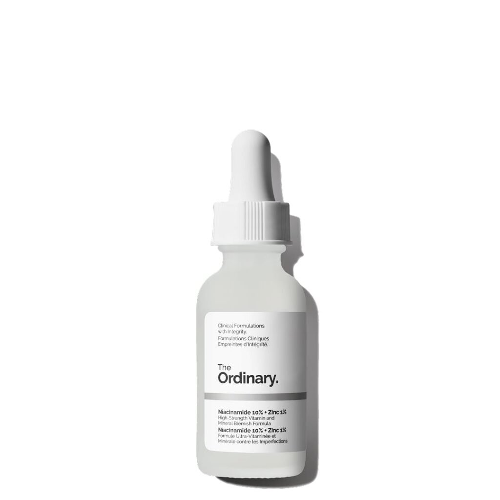 The Ordinary Niacinamide 10% + Zinc 1%, Brightening & Smoothing Serum for Blemish-Prone Skin
