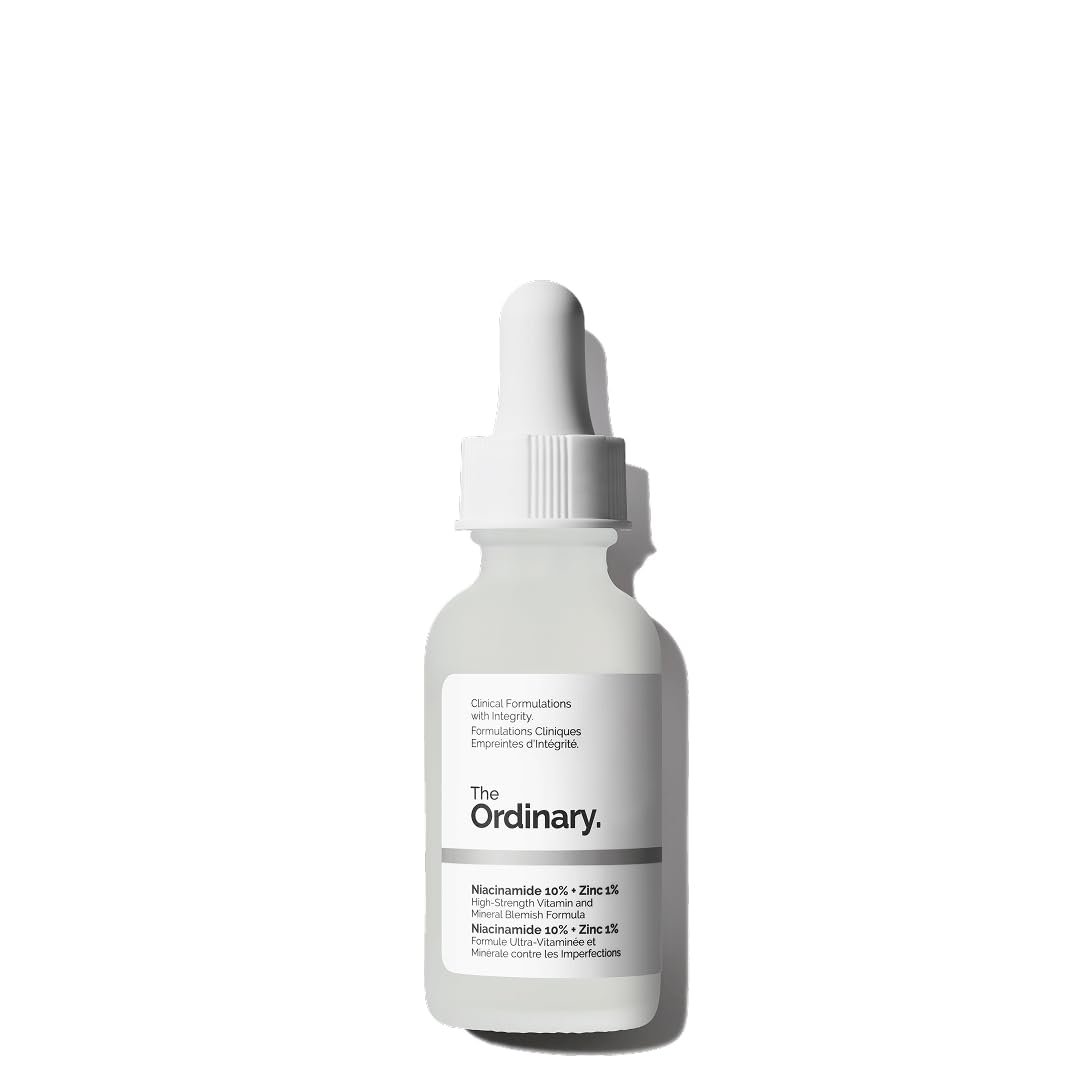 The Ordinary Niacinamide 10% + Zinc 1%, Brightening & Smoothing Serum for Blemish-Prone Skin