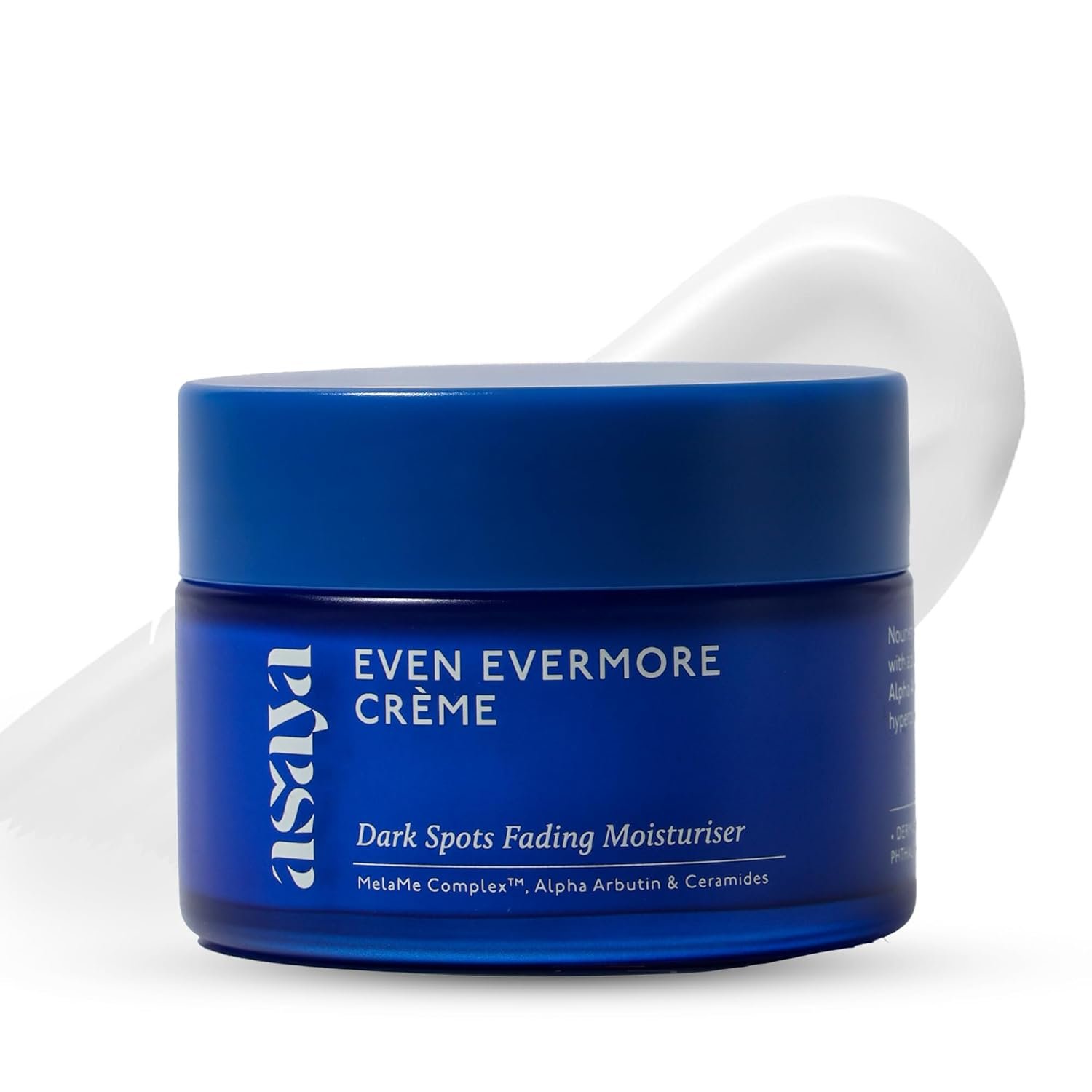 Asaya Ceramides Moisturizer with Alpha Arbutin | Dark Spots & Acne Marks Removal Cream | MelaMe™ Complex for Hyperpigmentation & Even Skin Tone | Barrier Repair & Deep Hydration | Lightweight Non-Greasy & Fast Absorbing | For Face & Neck | Oily Dry & Combination Skin | Men & Women | 50g