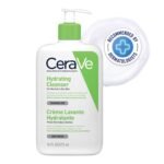 CeraVe Hydrating Cleanser For Normal To Dry Skin (473ml) – Non-Foaming Face Wash with Hyaluronic Acid And Ceramides | Non-Comedogenic, Non-Irritating And Fragrance-Free Cleanser