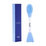 Glam21 Multipurpose Silicone Brush | 2in1 Soft Double-sided Deep Cleansing & Skin Massaging | Micro Scrubber to Face, Nose & Lips for Pore Cleansing, Removing Blackhead