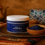 Moroccan Nila Powder | 100% Natural Indigo Blue Powder for Skin Brightening, Soothing & Detox | Traditional Moroccan Hammam Beauty Treatment for Face & Body Care (100grams)