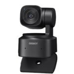 OBSBOT Tiny SE AI-Powered PTZ Webcam, FHD 1080p@100FPS | 1/2.8″ Sensor, AI Auto Tracking, Gesture Control, 4X Zoom, Staggered HDR, Noise-Cancelling Mic | Webcam for Streaming & Video Calls