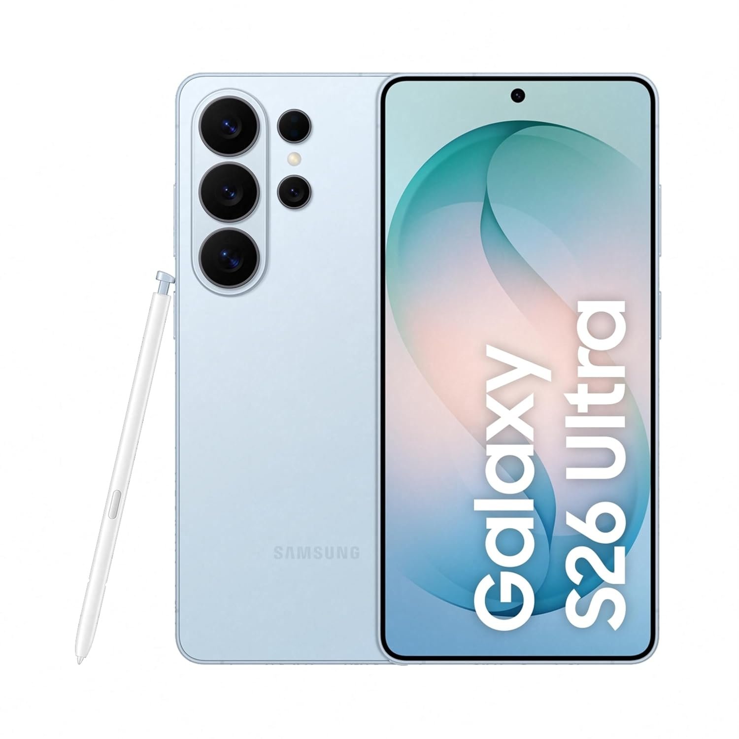 Samsung Galaxy S26 Ultra 5G (Sky Blue, 12GB RAM, 256GB Storage) with Built-in Privacy Display, AI Phone, Photo Assist, Creative Studio, 200MP Camera, 5000mAh Battery and Snapdragon 8 Elite Gen 5