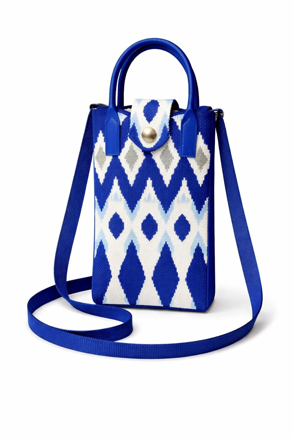 Trendy Mini Sling Bag for Women & Girls | Stylish Printed Crossbody Handbag with Top Handle | Lightweight Compact Mobile Purse | Designer Pattern Casual Shoulder Bag