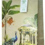 LAKS BUNDLE OF LOVE® – Gift bags – Paper Bags – Paper Bags For Return Gifts – Return gift bags – Gift bags Medium Size – 12x10x4 inch – With Seed Paper Thank You Card (Green, Pack of 5)