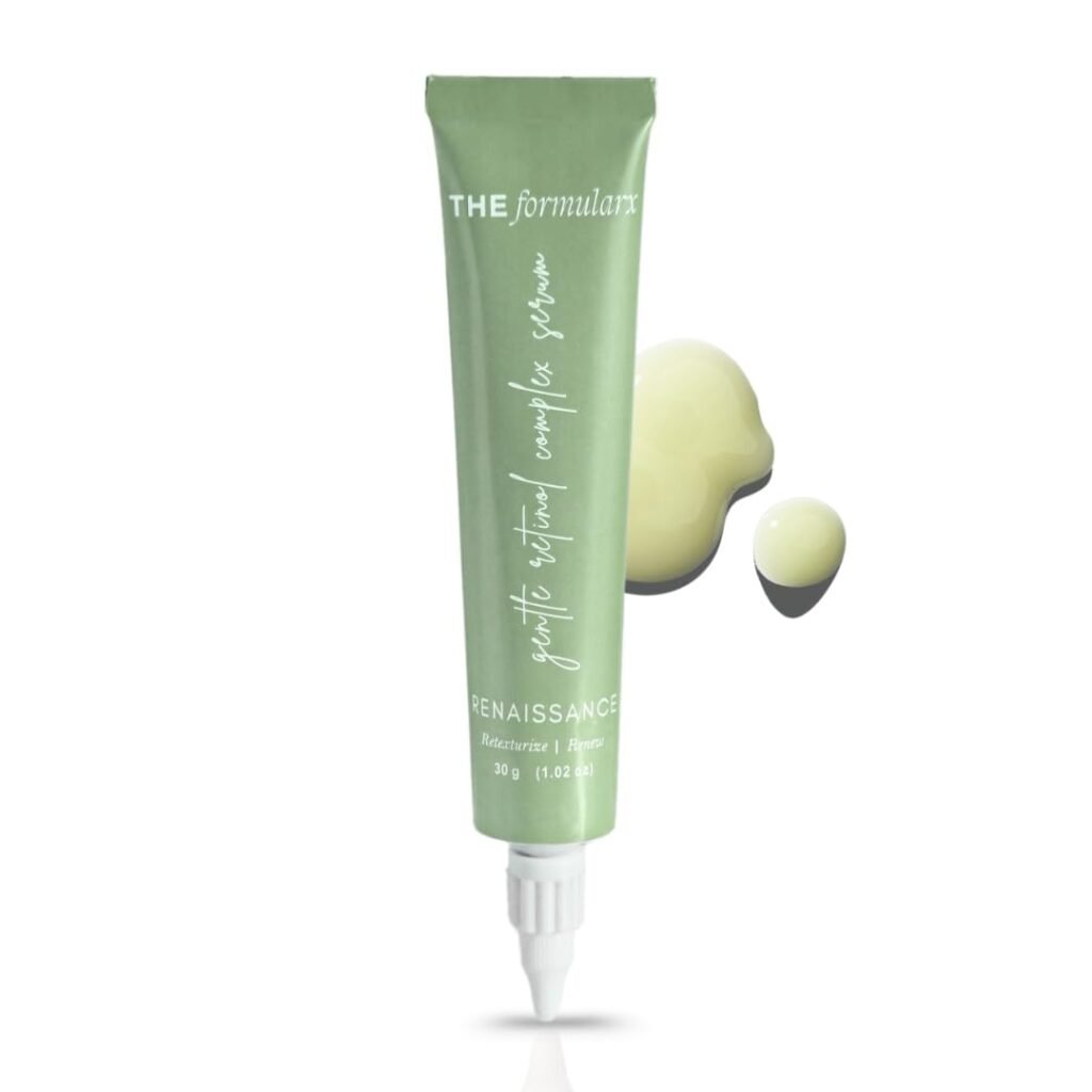 The Formularx 0.1% Retinol + 0.5% Granactive Retinol Gentle Complex Serum With Niacinamide & Bakuchiol | For Acne, Acne Marks, Dark Spots, Wrinkles, & Pores | Anti Aging & Brightening Face Serum | 30G