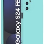 DIZORO Compatible with Samsung S24 FE 5G Back Cover with Upgraded Square Edges for Camera Protection Shockproof Flexible Matte Liquid Silicone Mobile Phone Case (OG Mint)