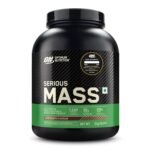 OPTIMUM NUTRITION (ON) Serious Mass High Protein High Calorie Weight Gainer Powder – 3 kg (Chocolate) with Vitamins and Minerals, Vegetarian