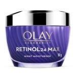 Olay Retinol24 Max Night Cream l Visibly Reduces Fine Lines in 7 Nights | Max Repair, Max Hydration l No Redness or Irritation | Fragrance Free l Normal, Oily, Dry and Combination Skin l 50g