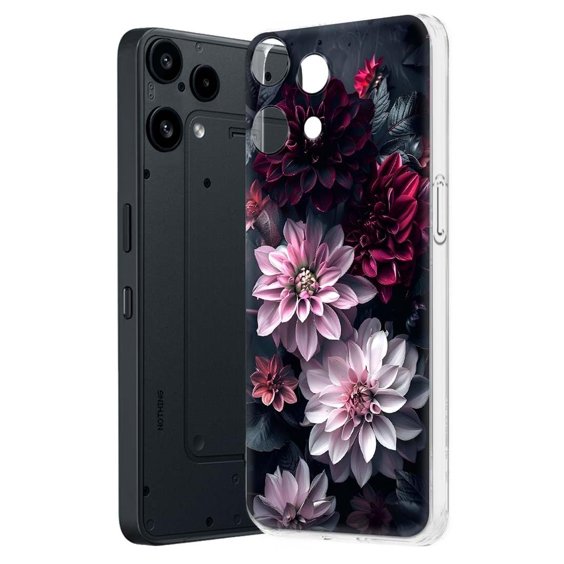 Soft Silicon Printed Designer Mobile Back Cover for Nothing Phone (3a) Lite 5G -D2254