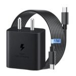 45W High Output Charger for Samsung S26+, S25+, S24+, S23+, A56, M56 Smooth Charging Experience (Black)