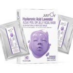 Anti-Aging Hyaluronic Acid Lavender Peel-Off Jelly Facial Mask for 40+ Hydrating Firming Skincare 125g