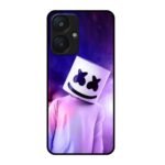 Case Compatible for Poco M6 5G Back Cover | Alone Fake Smile Printed Shockproof Slim Fit Case with Camera Protection Mobile Phone Back Cover for Poco M6 5G (259)
