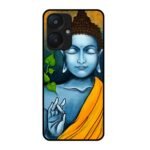 Case Compatible for Poco M6 5G Back Cover | Gautama Buddha Printed Shockproof Slim Fit Case with Camera Protection Mobile Phone Back Cover for Poco M6 5G (155)