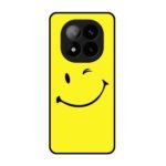 Case Compatible for Redmi Note 14 Pro Plus 5G Back Cover | Smiley Emoji Printed Shockproof Slim Case with Camera Protection Mobile Phone Back Cover for Redmi Note 14 Pro Plus 5G (1)