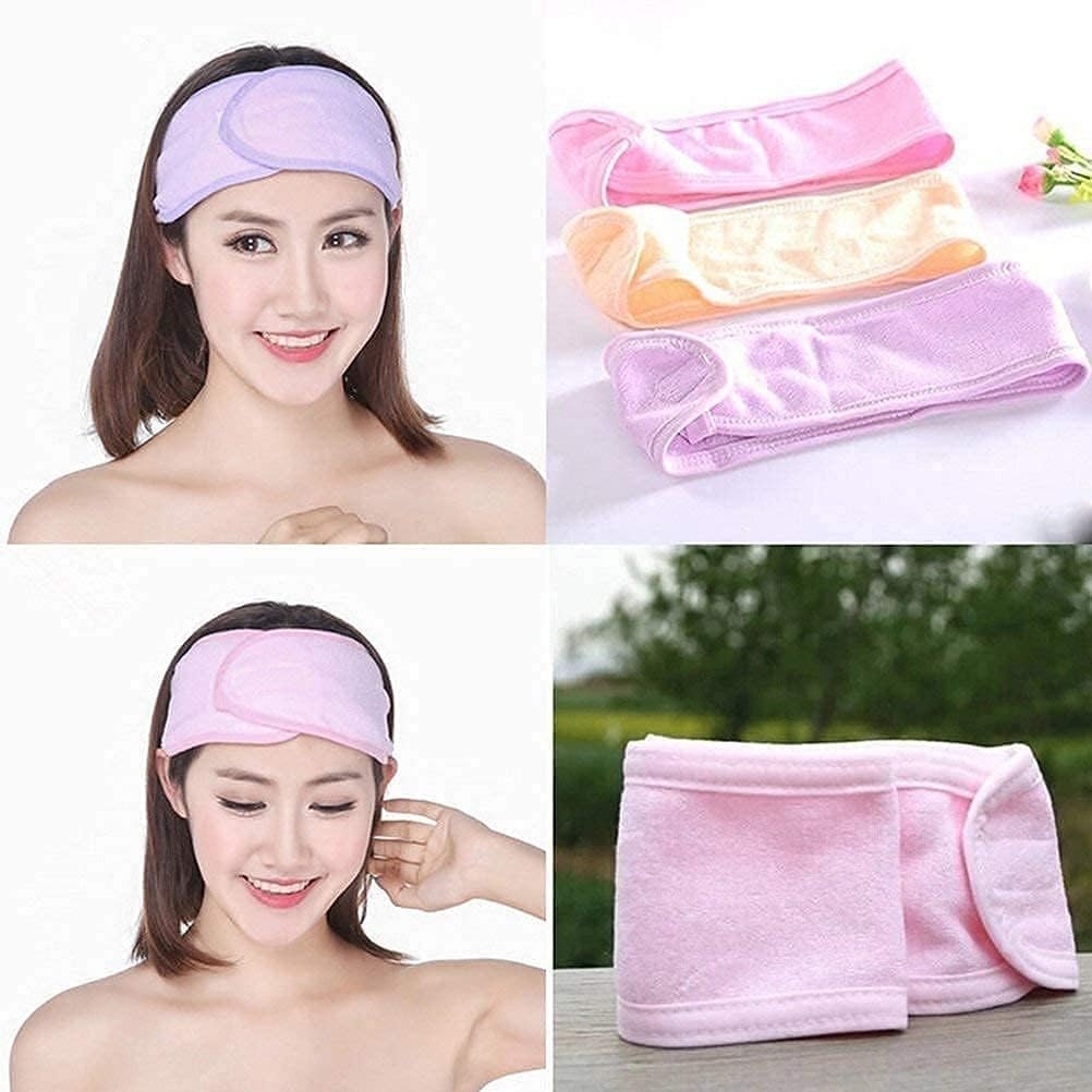 Facial Headband for Women & Men, Professional Polycotton Makeup Hair Band, Soft Adjustable Face Wash & Skincare Head Wrap for Spa, Salon & Daily Beauty Routine (Pack of 1) Facial Headband for Women & Men, Professional Polycotton Makeup Hair Band, Soft Adjustable Face Wash & Skincare Head Wrap for Spa, Salon & Daily Beauty Routine (Pack of 1)